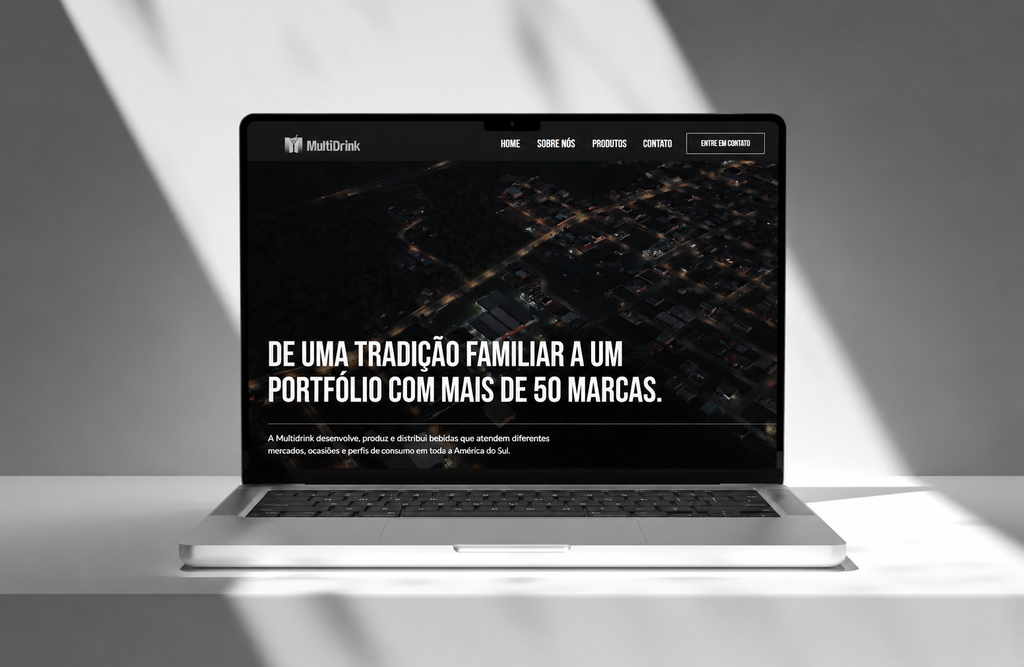 Site para Indústria: Por Que Vale o Investimento? 4 Site novo Multidrink Bartenike